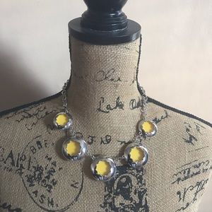 New York & Co Reversible Yellow, Silver Statement